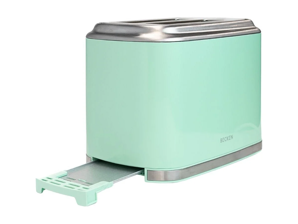 Tostador Becken BT8766GR 2 ranuras 6 niveles verde