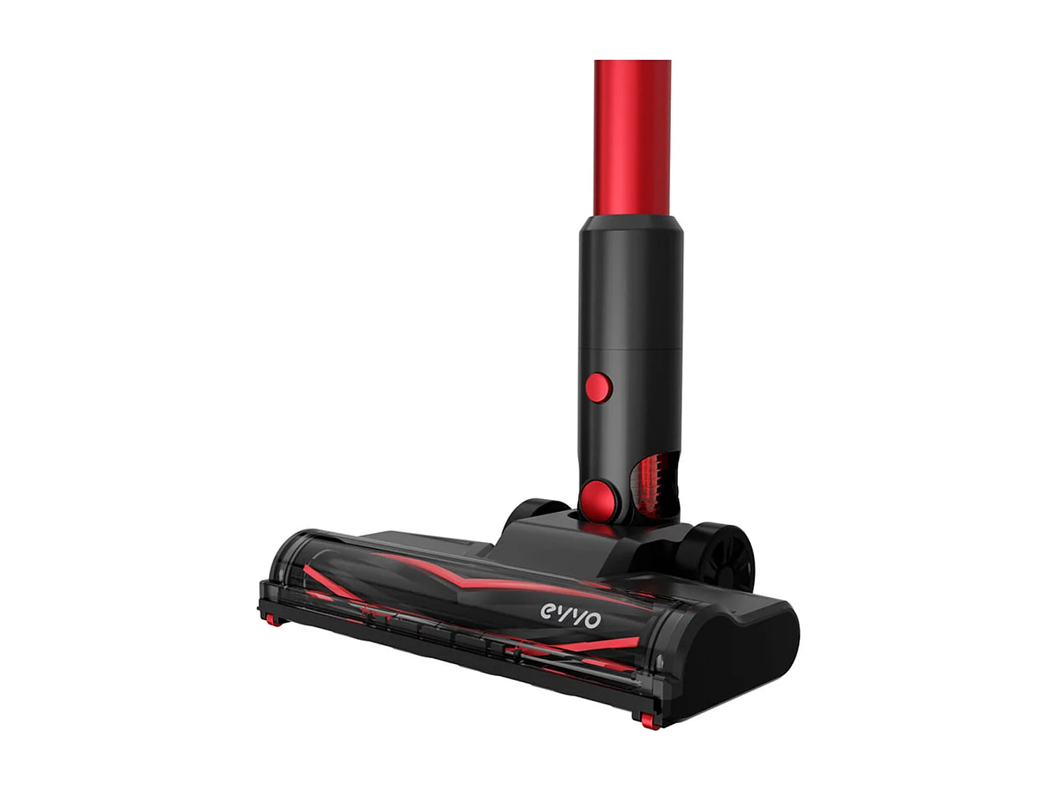 Aspirador vertical Evvo Ai25 200W 12kPa 2 en 1 negro/rojo