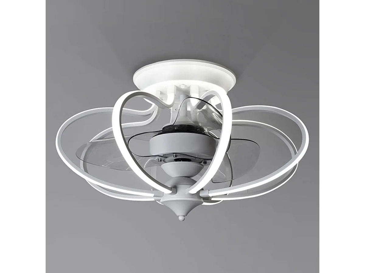 Ventilador de techo Kai Bel Air 120W 3 aspas mando a distancia blanco Ø60 cm