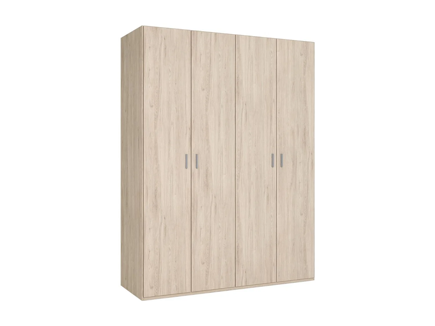 Armario River 4 puertas abatibles sahara 197,5x150,4x52,6 cm