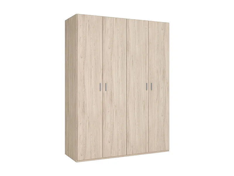 Armario River 4 puertas abatibles sahara 197,5x150,4x52,6 cm