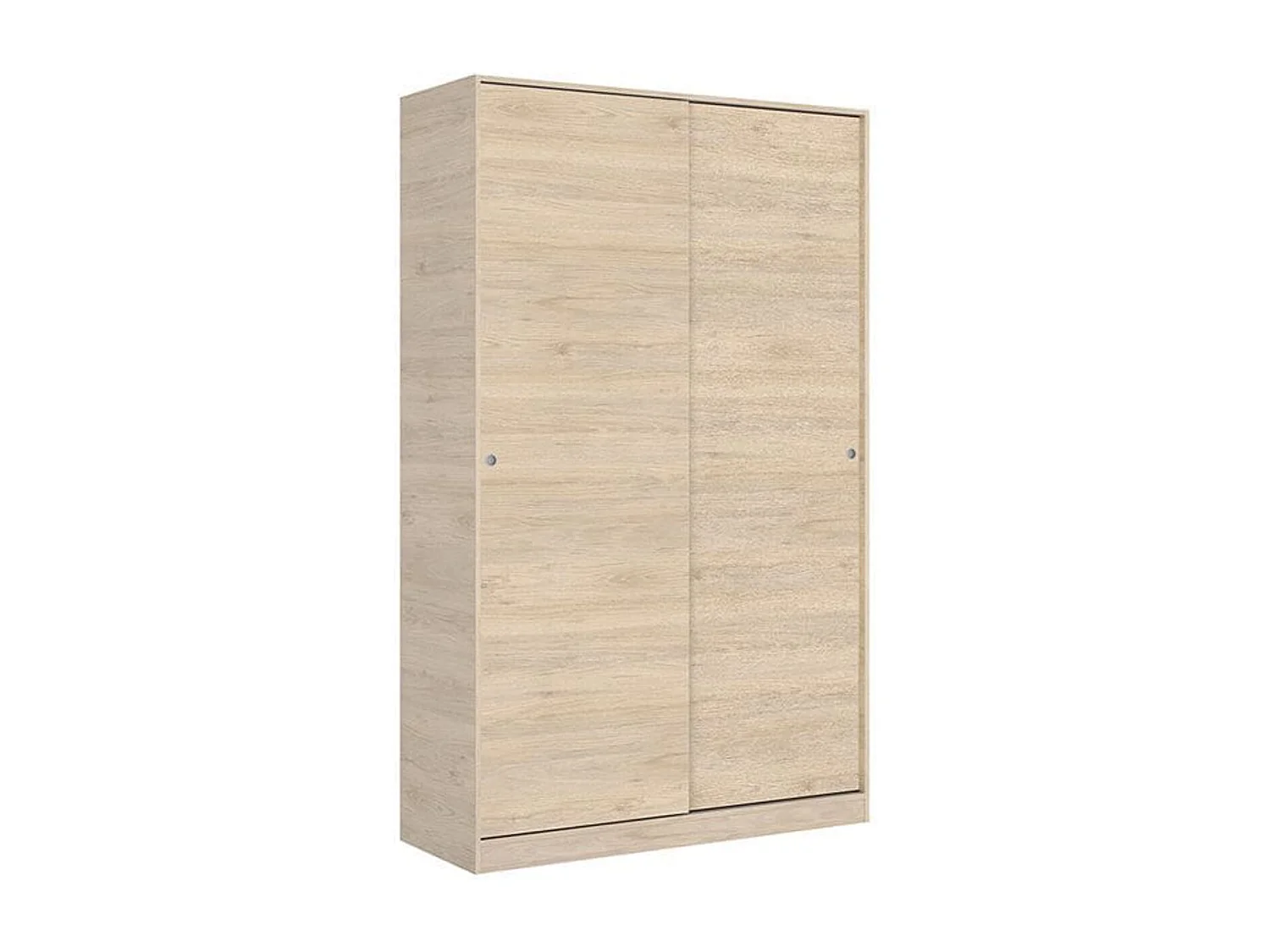 Armario Slide 2 puertas correderas natural 204x120x50 cm