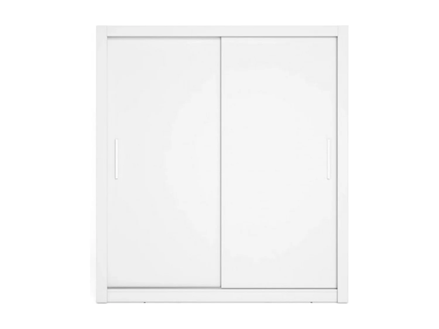 Armario Sava 2 puertas correderas blanco mate 201x182x58,7 cm