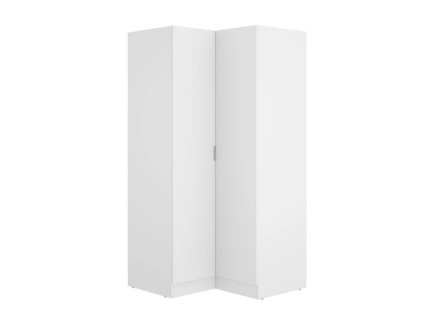 Armario esquinero Essen 2 puertas blanco 184,2x92,5x90,5 cm