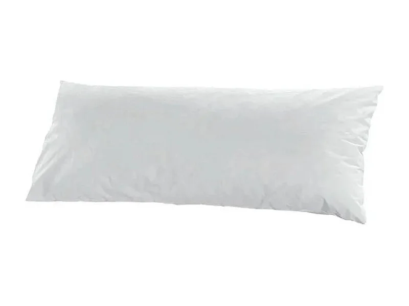 Almohada Noah de fibra tacto seda transpirable blanco 150 cm