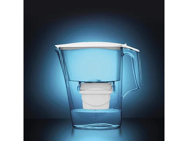 Jarra de agua con filtro Liscia Evolve Aqua Óptima 2,5L blanco