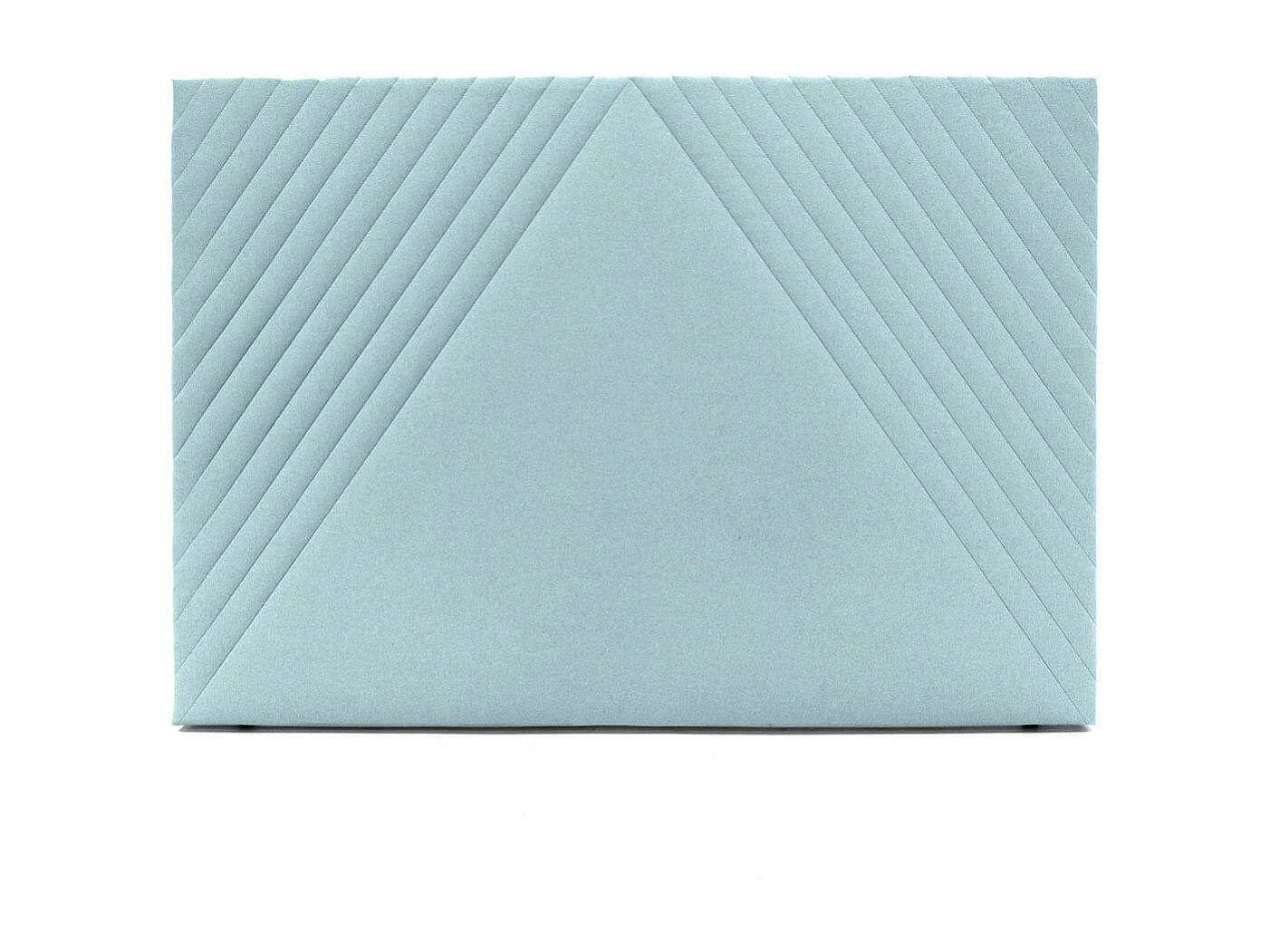 Cabecero Ribadesella tela Guata diseño líneas 150 cm menta