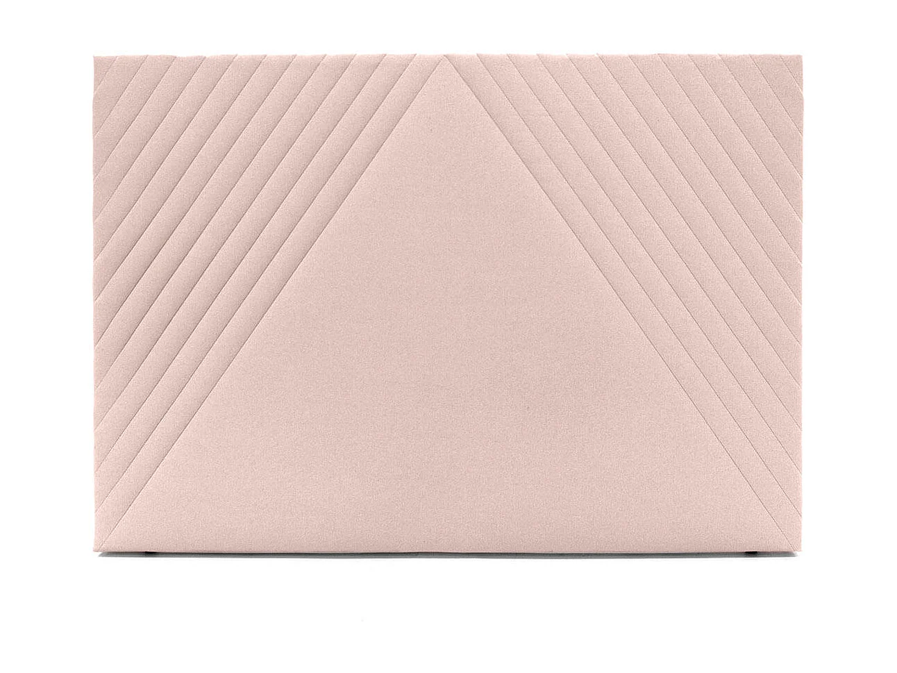 Cabecero Ribadesella tela Guata diseño líneas 165 cm rosa