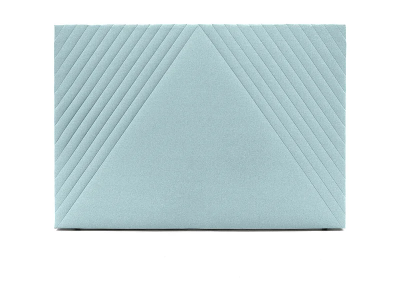 Cabecero Ribadesella tela Guata diseño líneas 165 cm menta