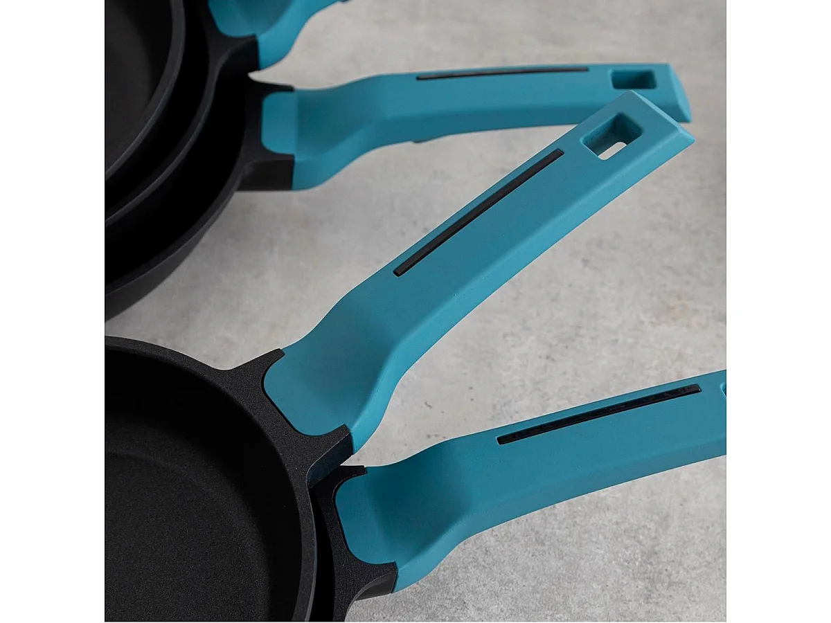 Sartén Confort Quid aluminio fundido azul Ø26 cm