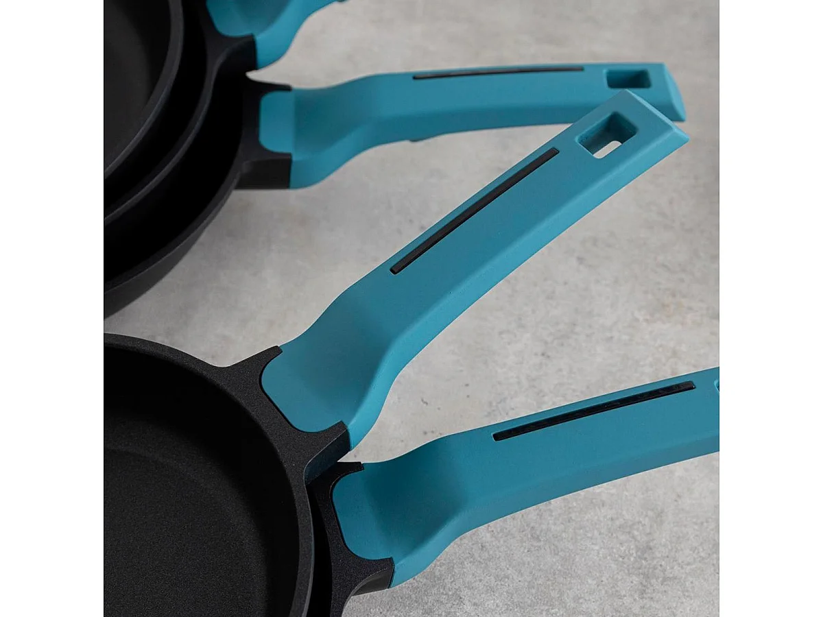 Sartén Confort Quid aluminio fundido azul Ø22 cm