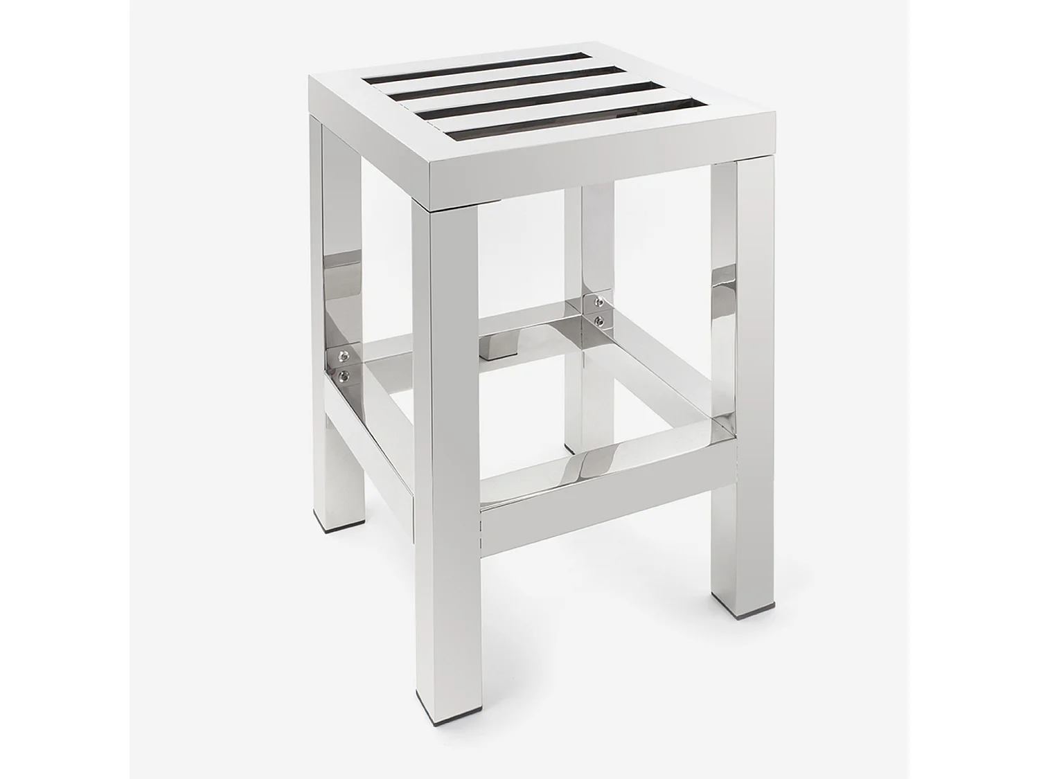 Tabouret PLAZZA en inox