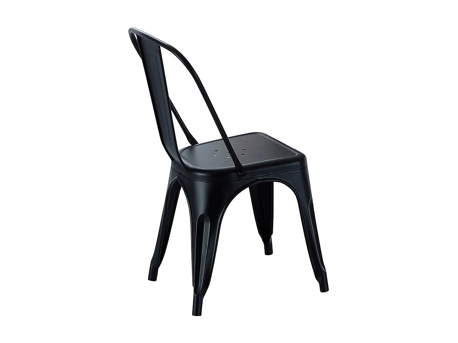 Pack de 4 sillas Tolix negro 85x45x45 cm Adec