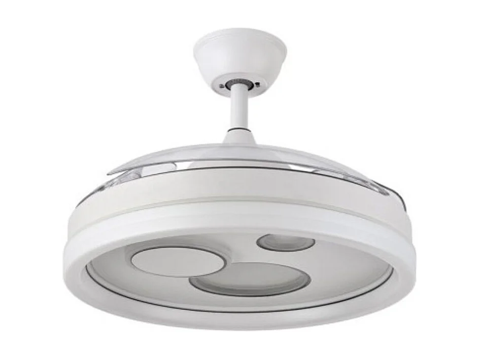 Ventilador de techo Dafne Bel Air 72W 4 aspas retráctiles blanco Ø108 cm