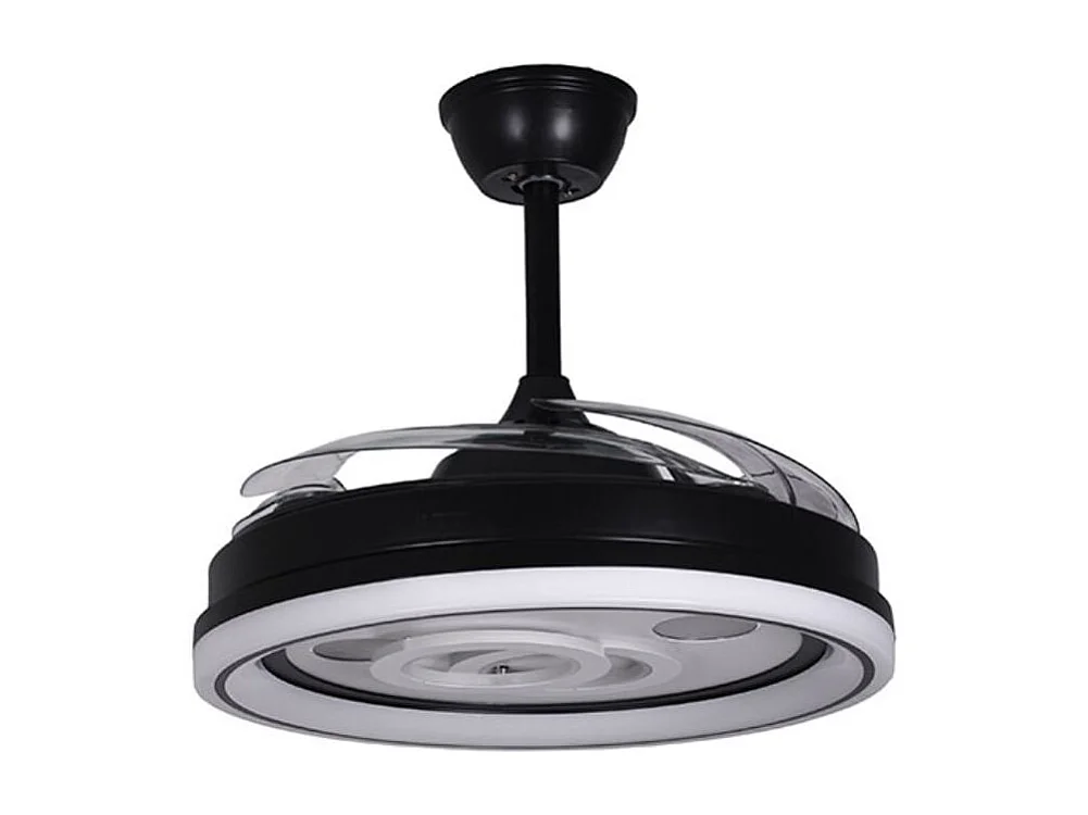 Ventilador de techo Dafne Bel Air 72W 4 aspas retráctiles negro Ø108 cm