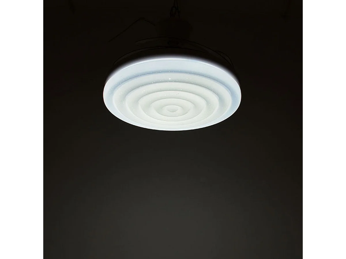 Ventilador de techo Arcos Bel Air 72W 4 aspas retráctiles mando a distancia blanco Ø108 cm