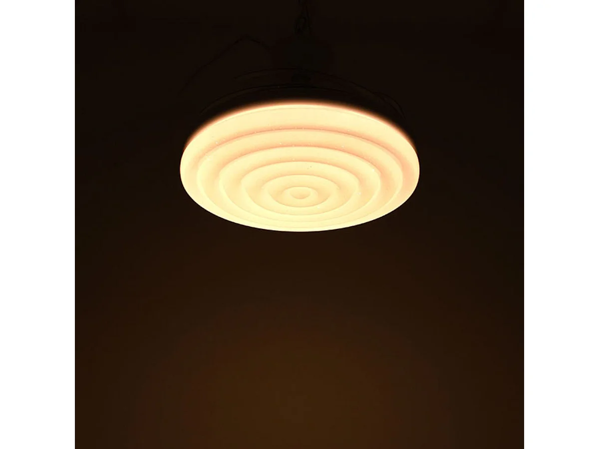 Ventilador de techo Arcos Bel Air 72W 4 aspas retráctiles mando a distancia blanco Ø108 cm