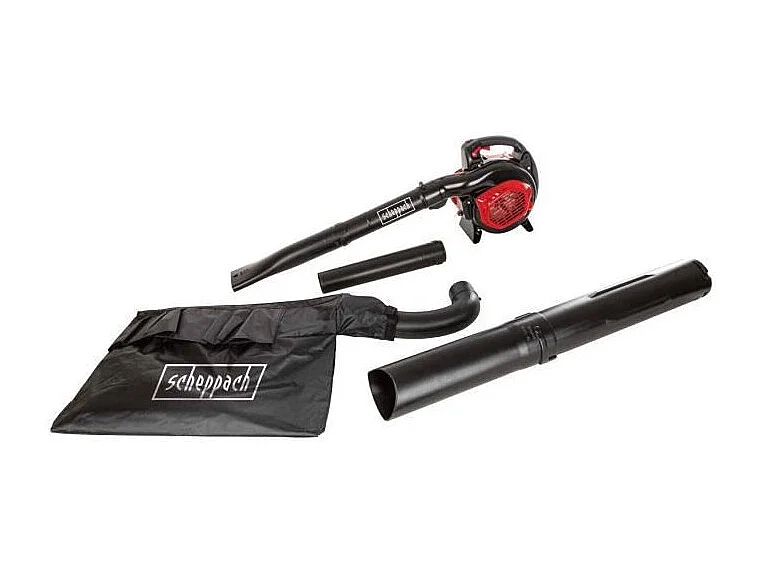 Aspiratore Soffiatore Trituratore Termico 4 in 1 Scheppach 25,4 cm³ con Avviamento Easy Start