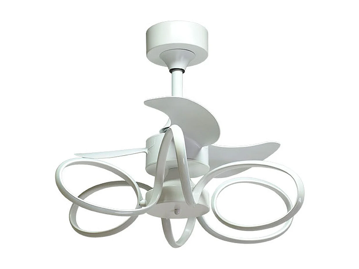 Ventilador de techo Karla Bel Air DC LED 65+65W blanco Ø60x53 cm