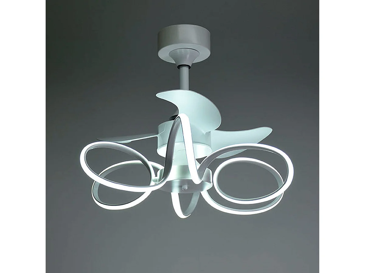 Ventilador de techo Karla Bel Air DC LED 65+65W blanco Ø60x53 cm