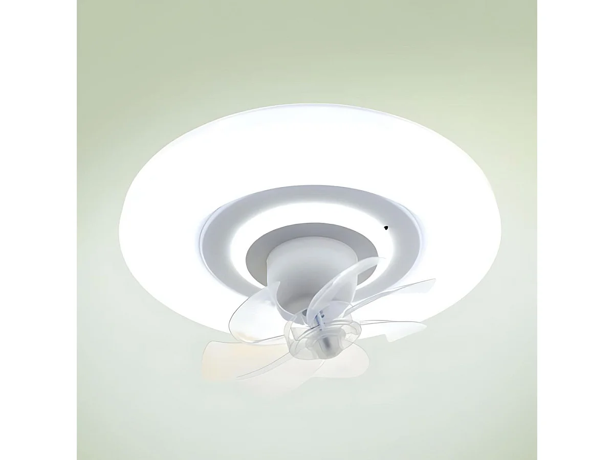 Ventilador de techo Raki Move Bel Air 38W 6 aspas mando a distancia blanco Ø48 cm