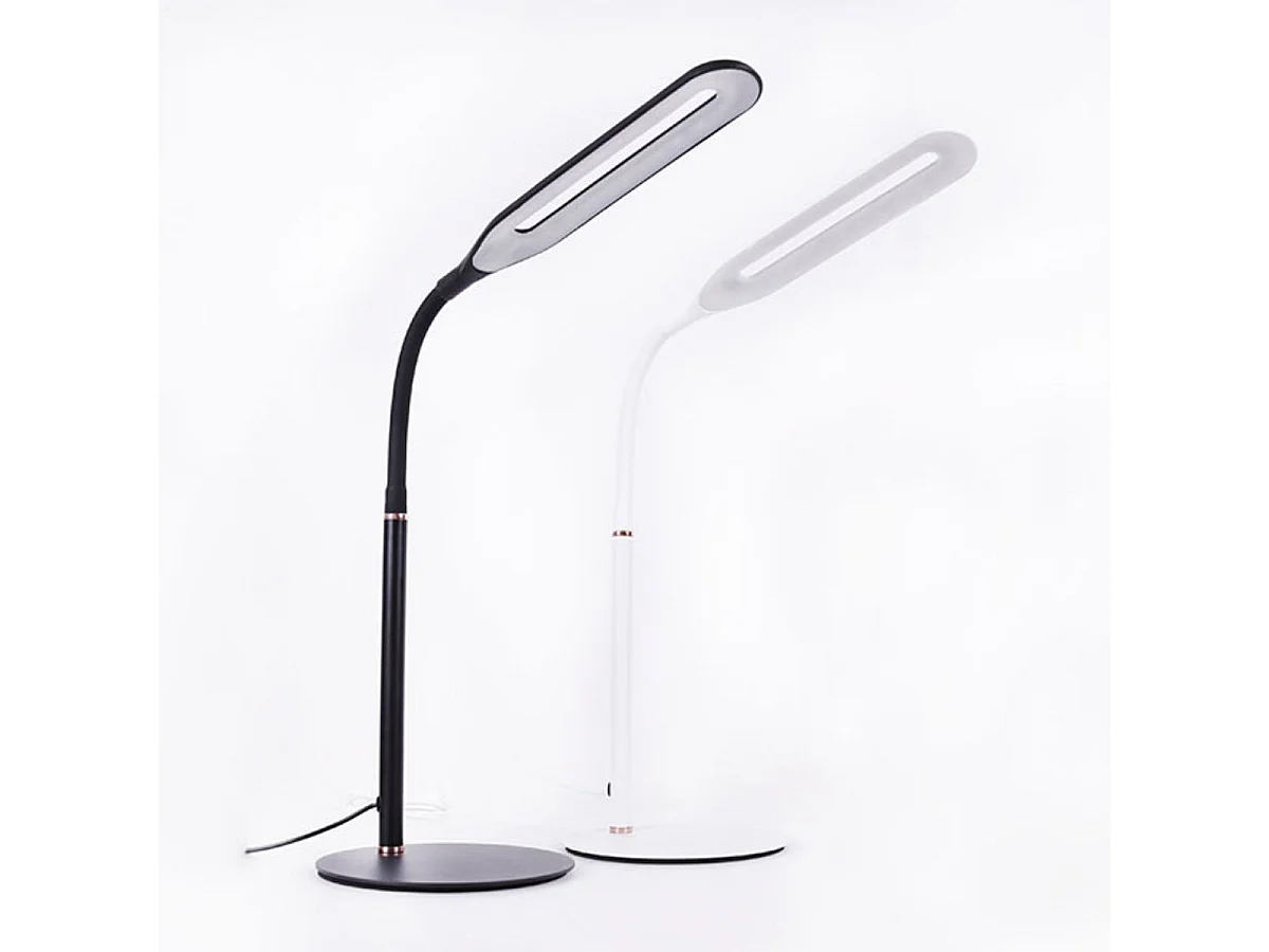 Flexo Office 5W altura regulable + luz neutra blanco