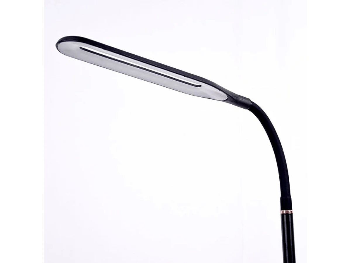 Flexo Office 5W altura regulable + luz neutra negro