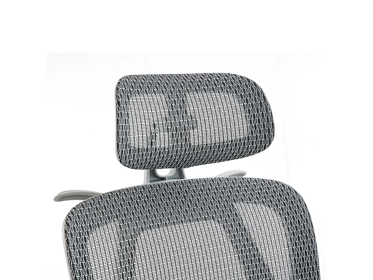Silla de oficina Ergo altura regulable transpirable gris 118-124x70x70 cm Adec