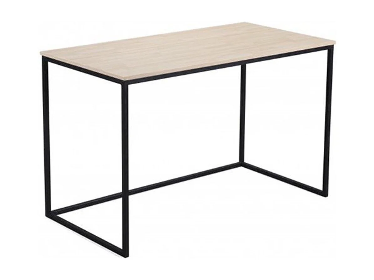 Mesa estudio Mia roble Nordish/negro 120x60 cm Adec