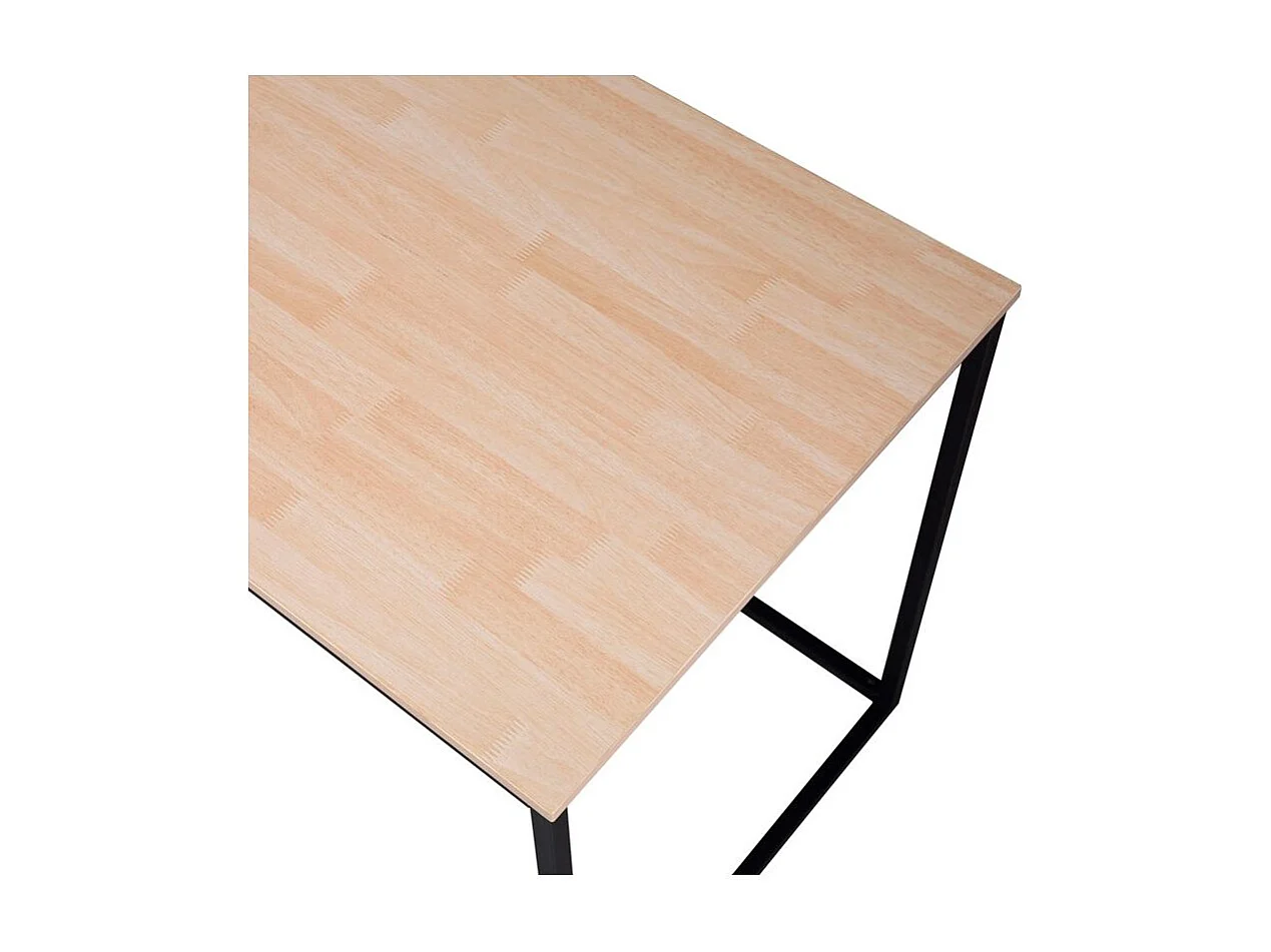 Mesa estudio Mia roble Nordish/negro 120x60 cm Adec