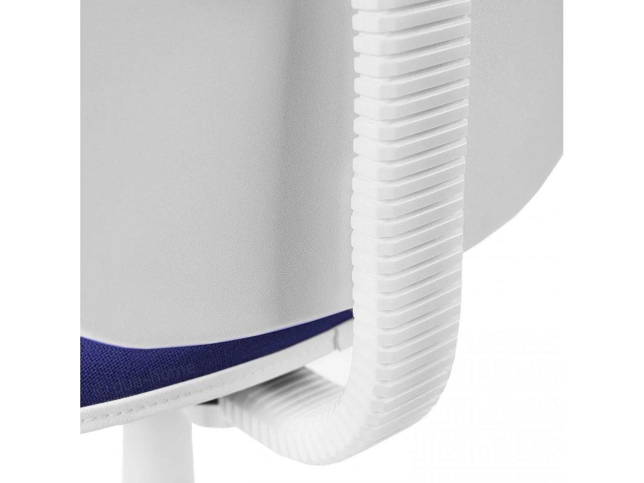 Silla de escritorio Dolphin giratoria azul/blanco 79-91x54x54 cm Adec