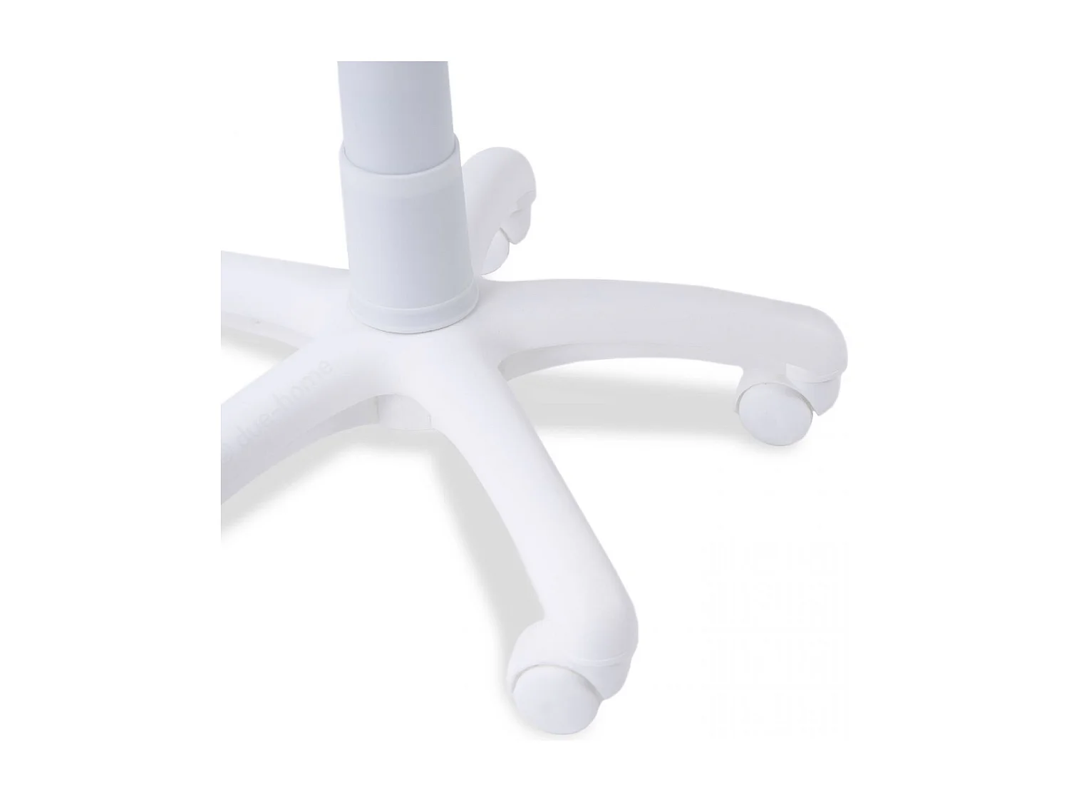 Silla de escritorio Dolphin giratoria azul/blanco 79-91x54x54 cm Adec