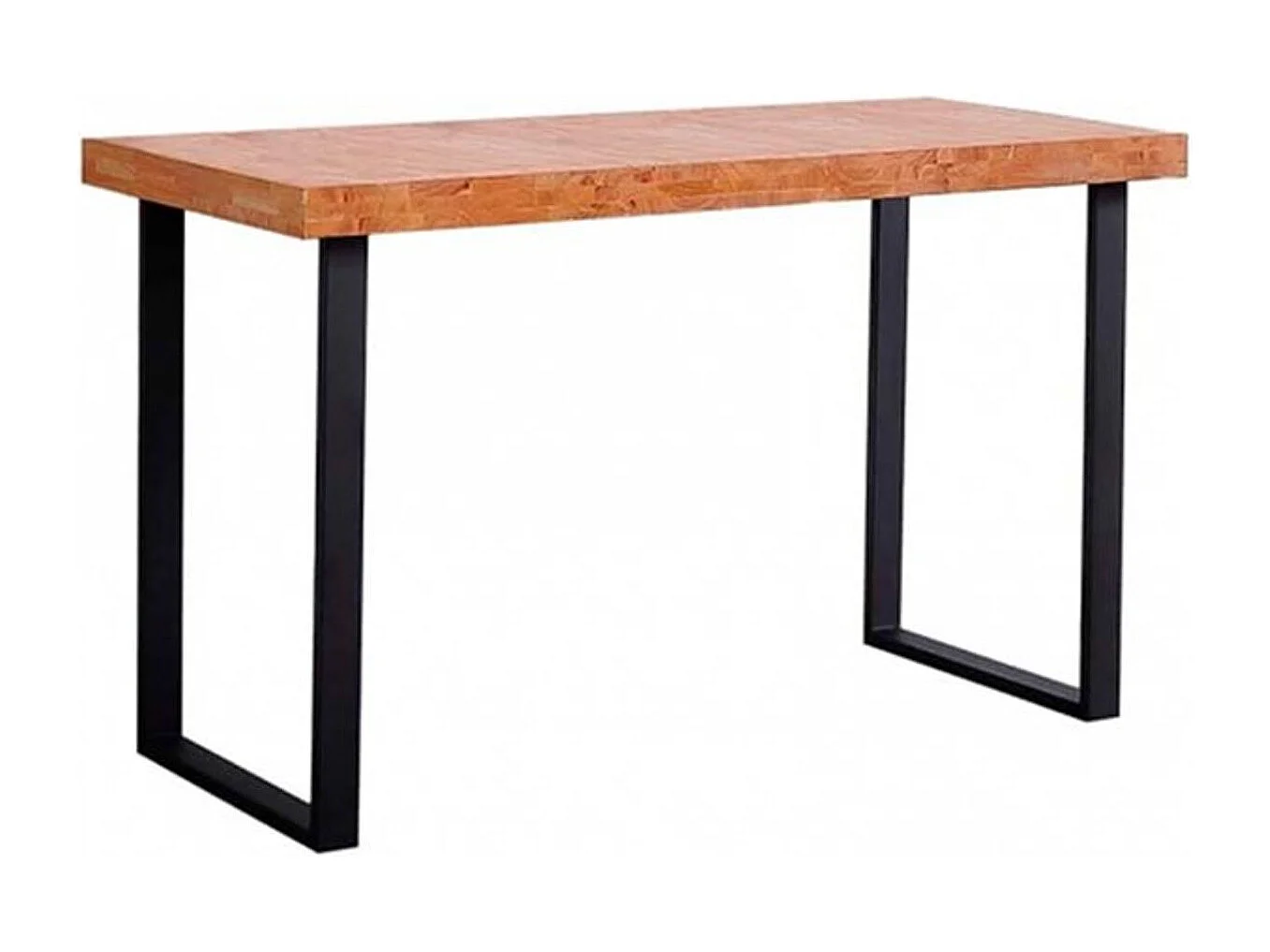 Escritorio Natural diseño nórdico roble Nordish/negro 73x120x60 cm Adec