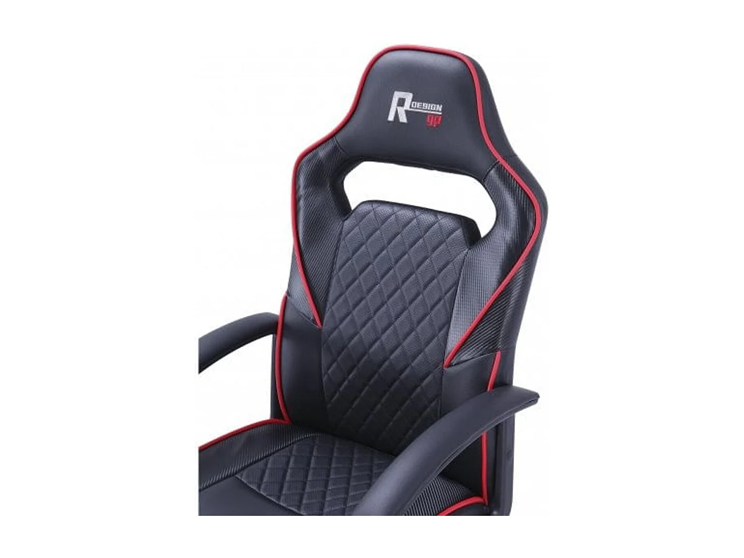 Sillón Polipiel Gamer R-Desing Negro Adec