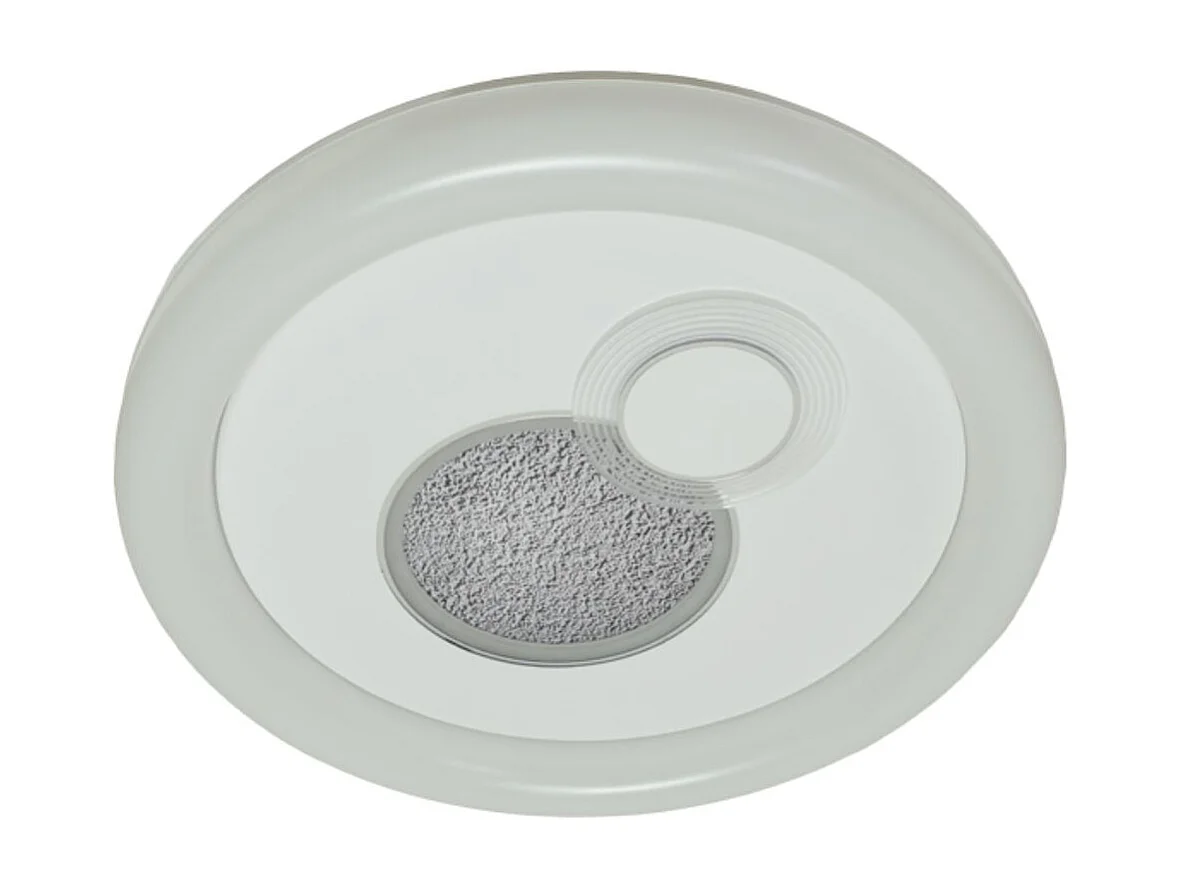 Plafón Hermes Bel Air 108W luz LED 10200 lm blanco Ø50x7 cm