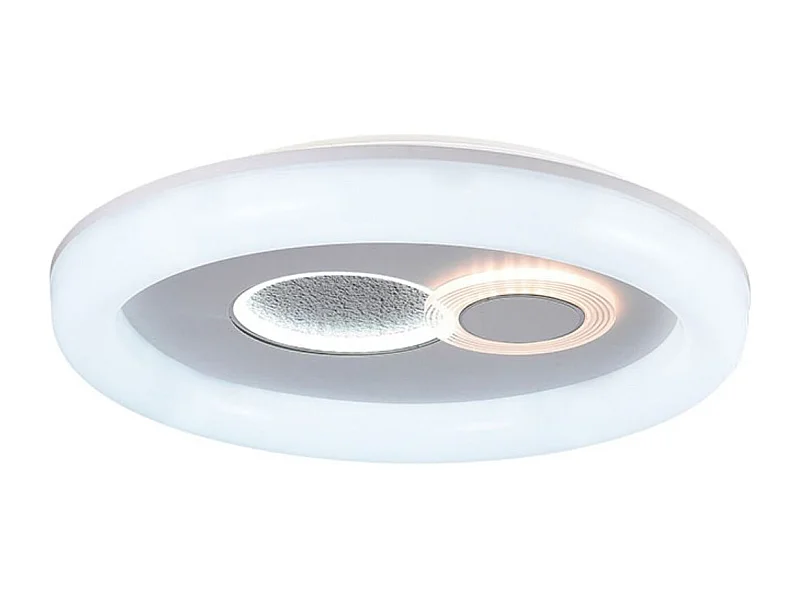 Plafón Hermes Bel Air 108W luz LED 10200 lm blanco Ø50x7 cm