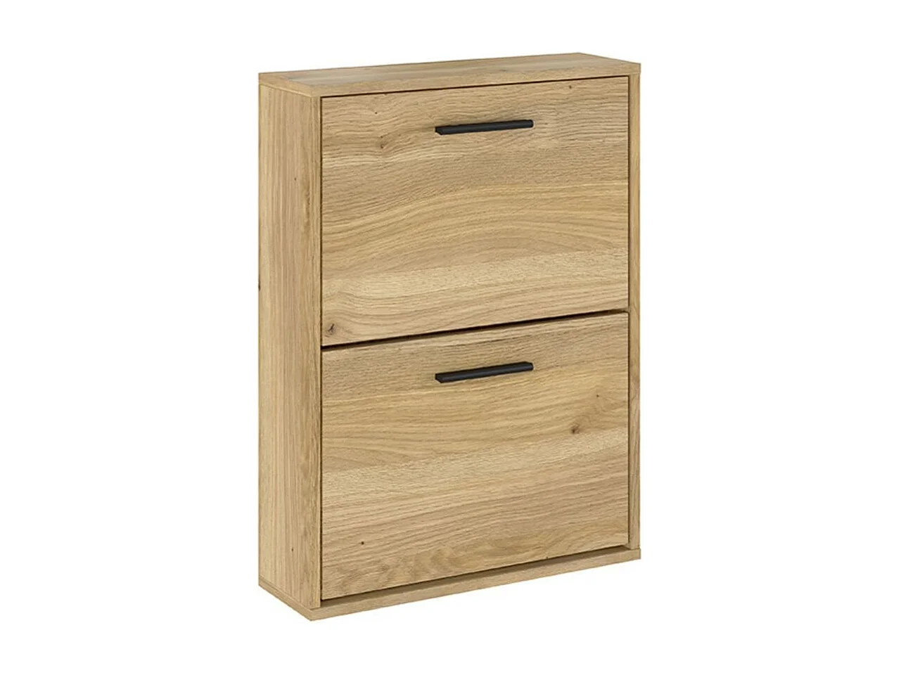 Zapatero New Aura 2 puertas abatibles natural 73x54x18 cm