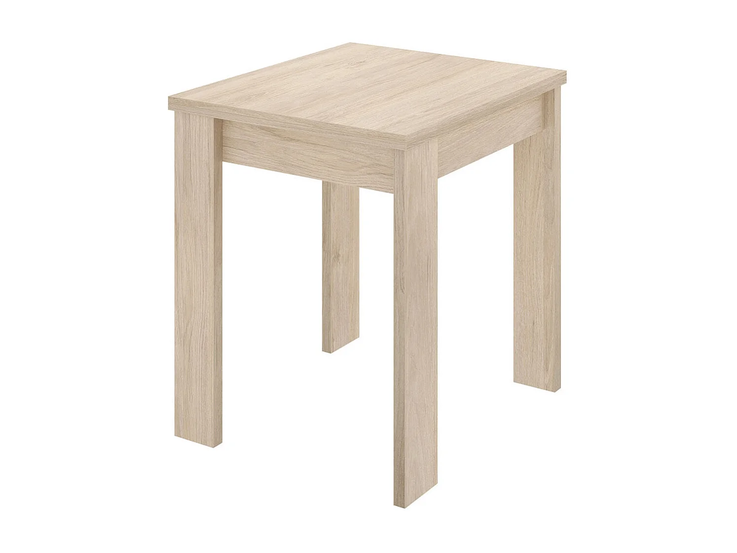 Mesa auxiliar extensible Bok natural 79,2x67,1-134x67,1 cm