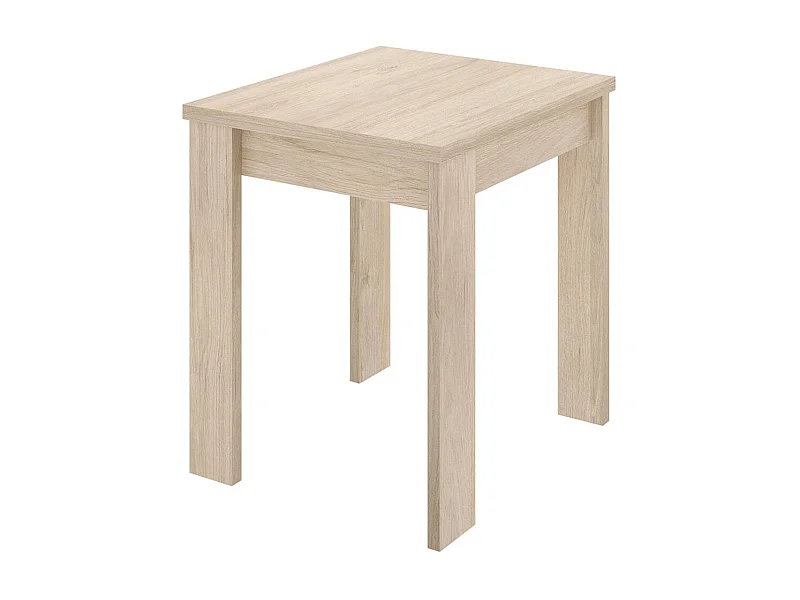 Mesa auxiliar extensible Bok natural 79,2x67,1-134x67,1 cm