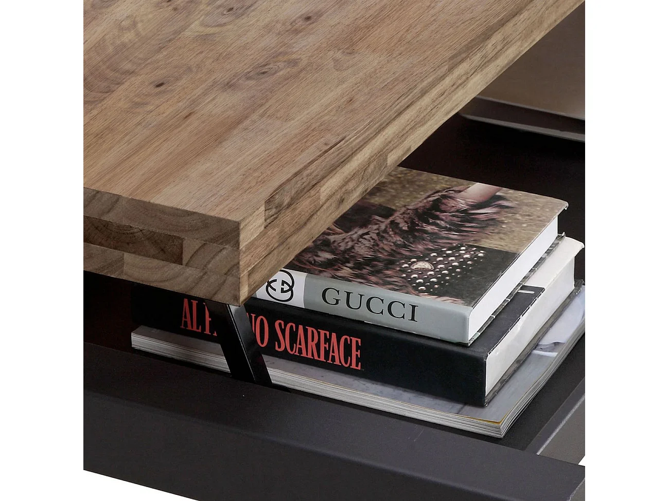 Mesa de centro elevatória Loft