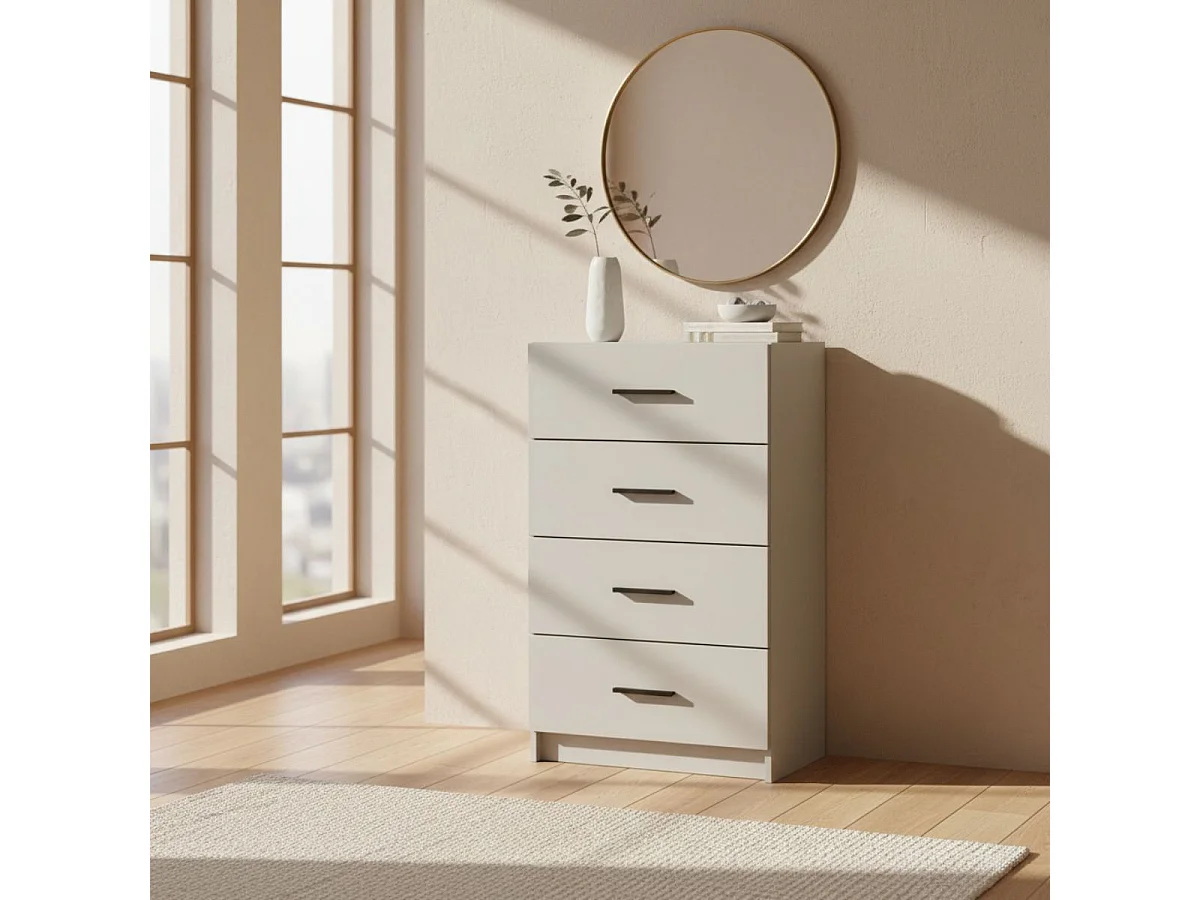 Sinfonier New Aura 4 cajones beige 100x60x34,4 cm