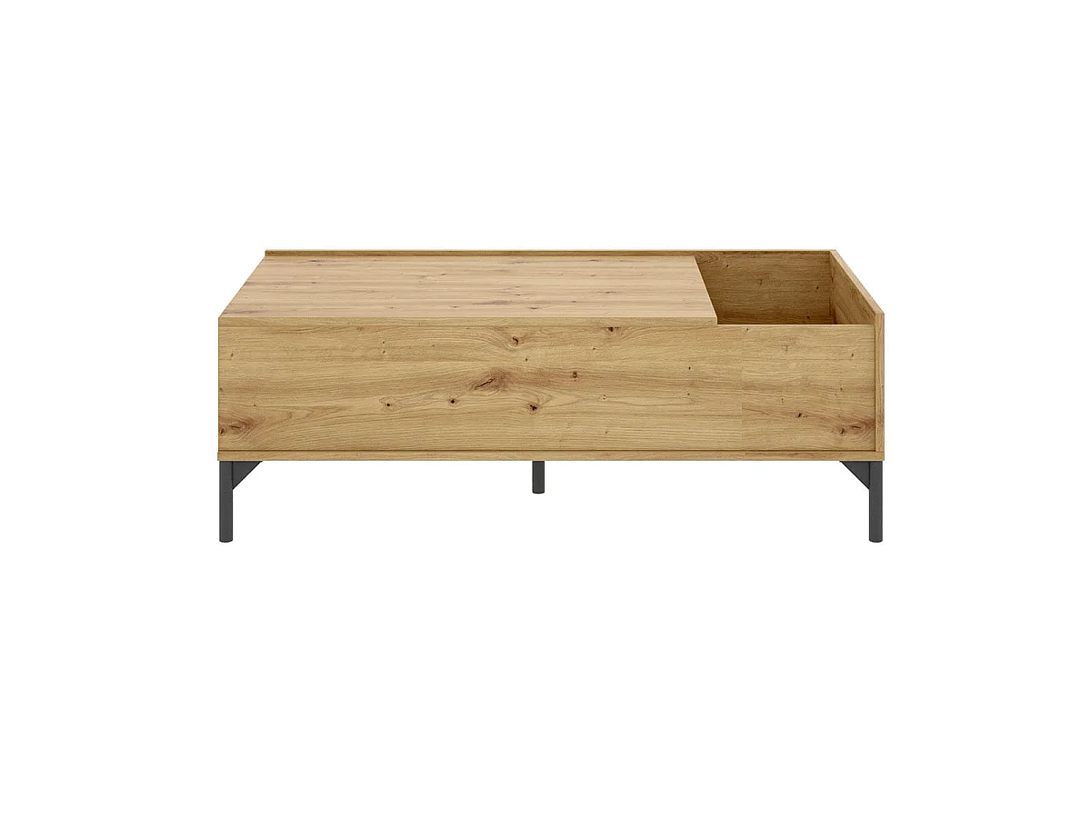 Mesa de centro Ness diseño elevable nordic 41x99x60 cm
