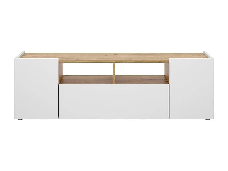 Mueble bajo TV Isola 3 puertas blanco/nordic 44x142x35 cm