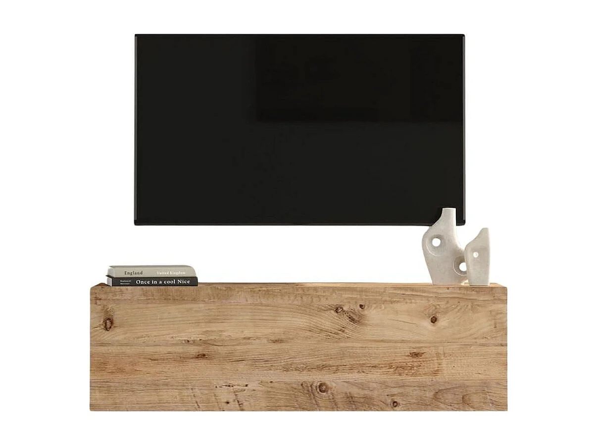 Mueble de TV Ona puerta abatible natural 29x100x31 cm