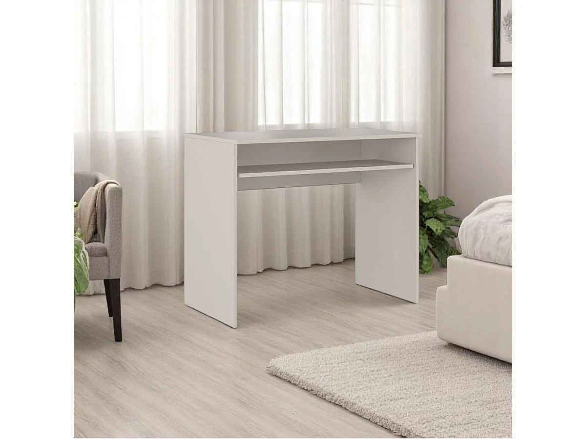 Escritorio New Aura tablero extensible beige 75x90x54 cm