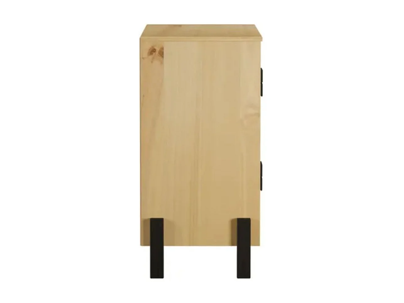 Cómoda Soleá 4 cajones natural 81x84x40 cm