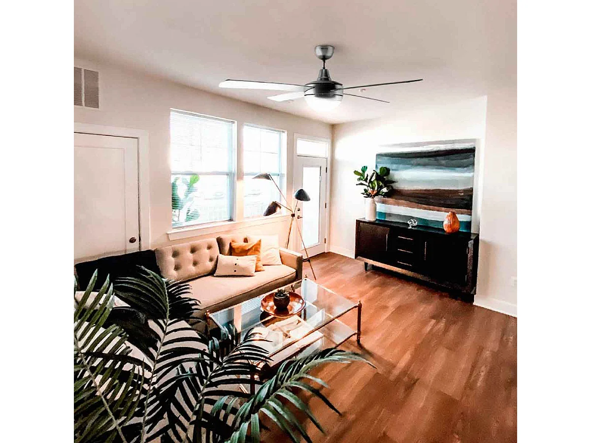 Ventilador de techo Universal Blue Siroco 3042X 60W inox 106 cm