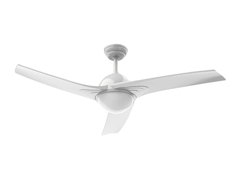 Ventilador de techo Evvo V522 60W 3 aspas 6 velocidades blanco Ø132 cm