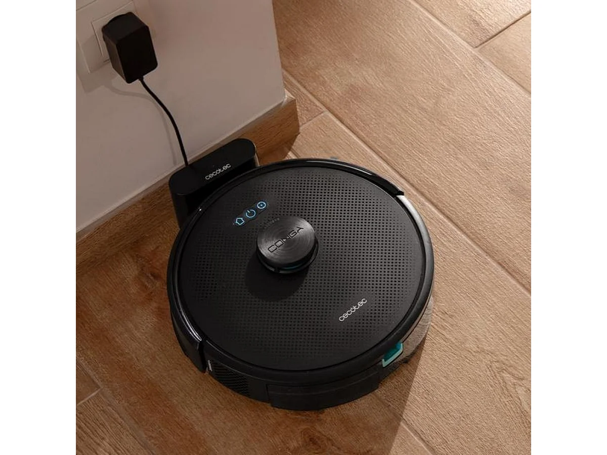 Robot aspirador Cecotec Conga M70 20000Pa navegación láser WiFi negro