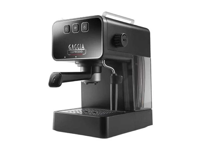 Máquina de espresso manual Gaggia Espresso Evolution preta - 1,2L, PID, pré-infusão, porta-filtro ergonômico, filtro inox e sistema POD